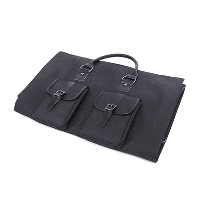 Travel Garment Bag Duffel with Shoe Compartment is designed with the needs of business travelers in mind