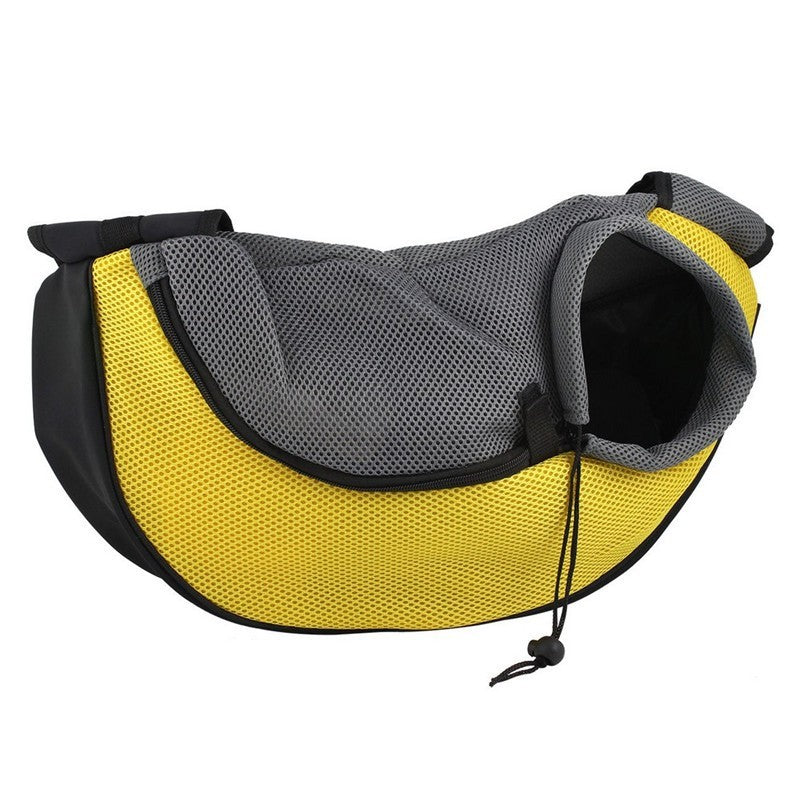 Dog Sling Carrier for Small Pets - Hands-Free Travel Bag for Dogs & Cats