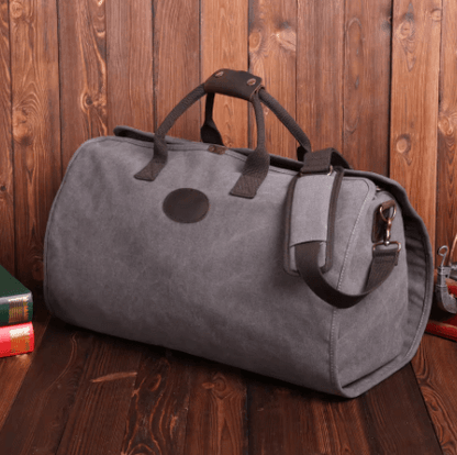 Portable Clothing Canvas weekender bag For Travel Business Trip